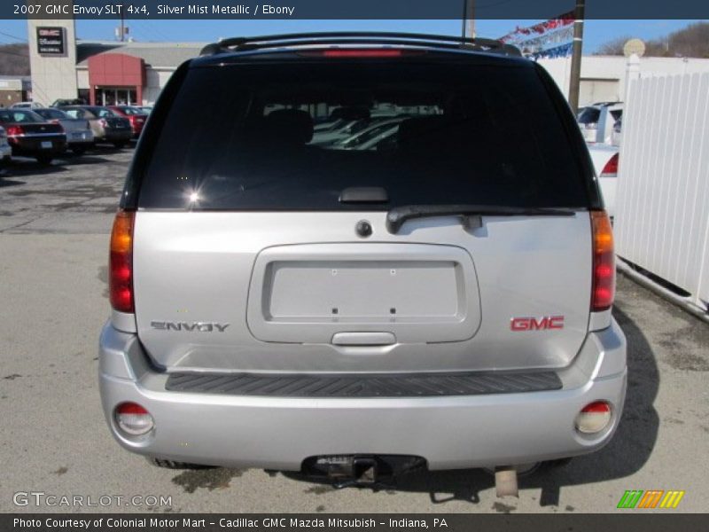 Silver Mist Metallic / Ebony 2007 GMC Envoy SLT 4x4
