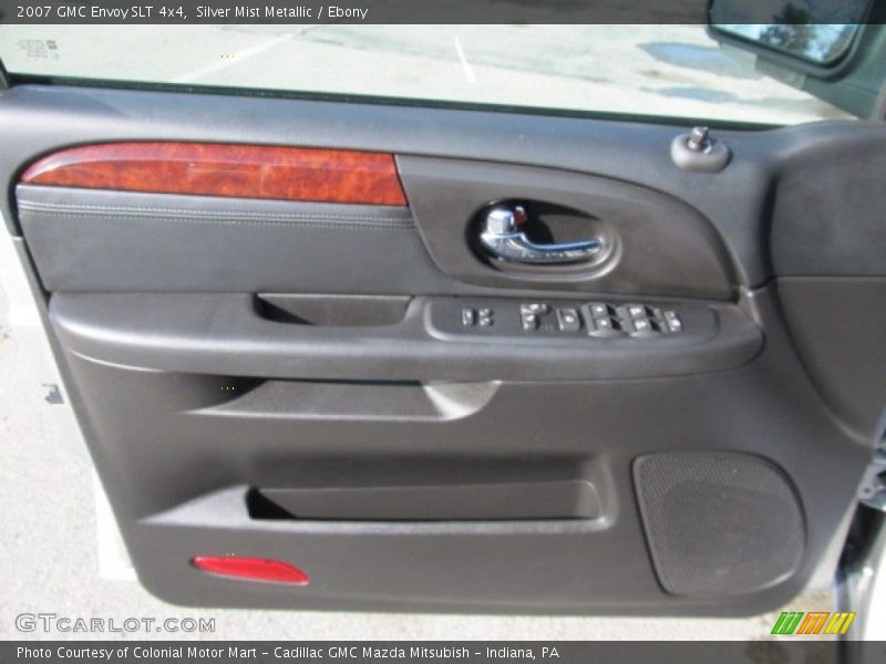 Silver Mist Metallic / Ebony 2007 GMC Envoy SLT 4x4