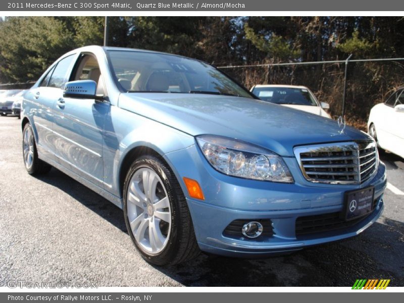 Front 3/4 View of 2011 C 300 Sport 4Matic