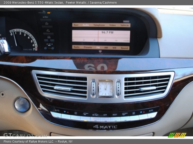 Pewter Metallic / Savanna/Cashmere 2009 Mercedes-Benz S 550 4Matic Sedan