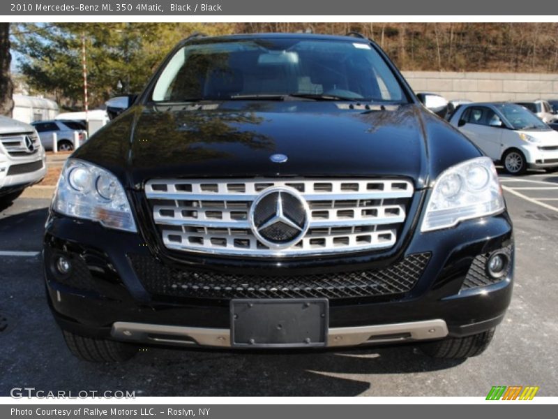 Black / Black 2010 Mercedes-Benz ML 350 4Matic
