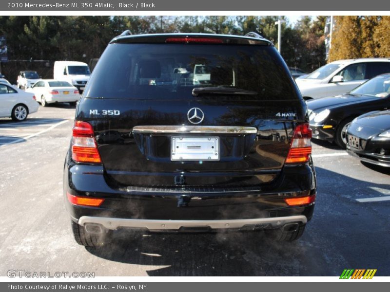 Black / Black 2010 Mercedes-Benz ML 350 4Matic