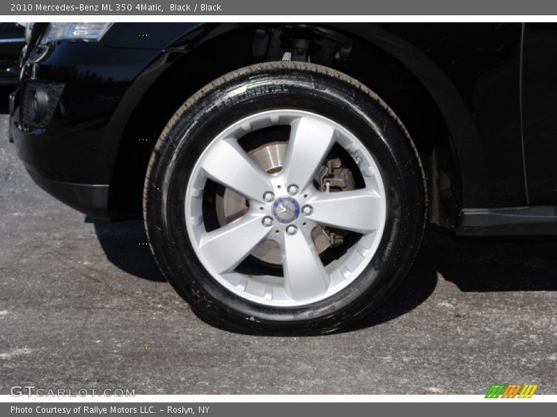 Black / Black 2010 Mercedes-Benz ML 350 4Matic