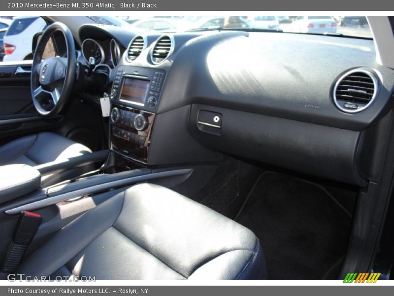Black / Black 2010 Mercedes-Benz ML 350 4Matic