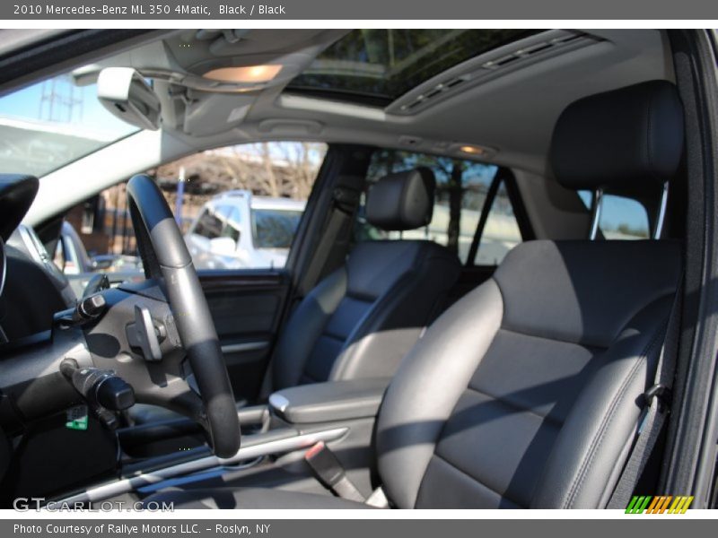 Black / Black 2010 Mercedes-Benz ML 350 4Matic