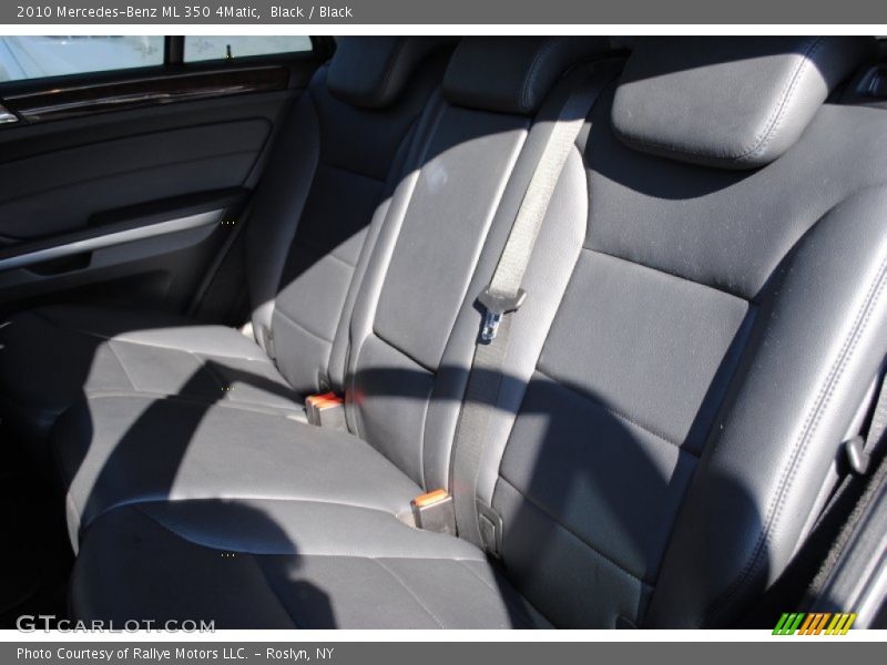 Black / Black 2010 Mercedes-Benz ML 350 4Matic