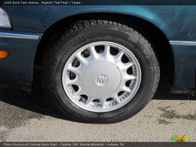 Majestic Teal Pearl / Taupe 1998 Buick Park Avenue