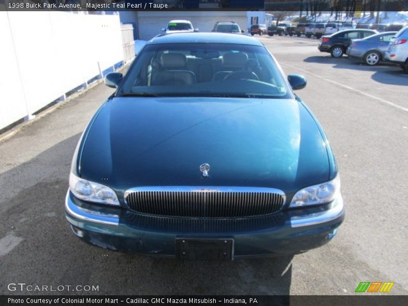 Majestic Teal Pearl / Taupe 1998 Buick Park Avenue