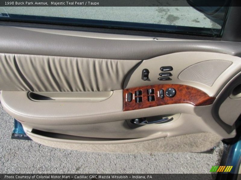 Majestic Teal Pearl / Taupe 1998 Buick Park Avenue