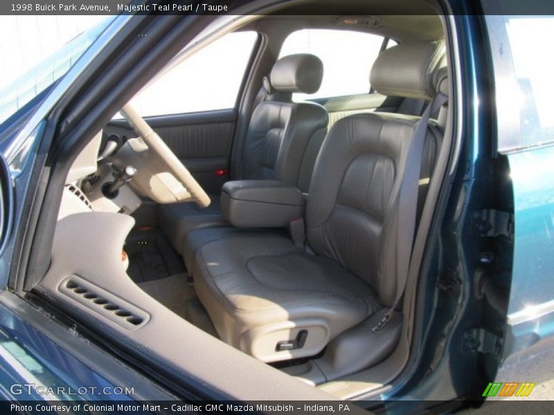 Majestic Teal Pearl / Taupe 1998 Buick Park Avenue