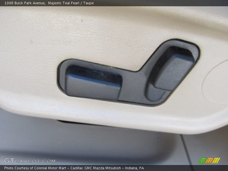 Majestic Teal Pearl / Taupe 1998 Buick Park Avenue
