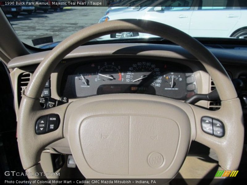 Majestic Teal Pearl / Taupe 1998 Buick Park Avenue