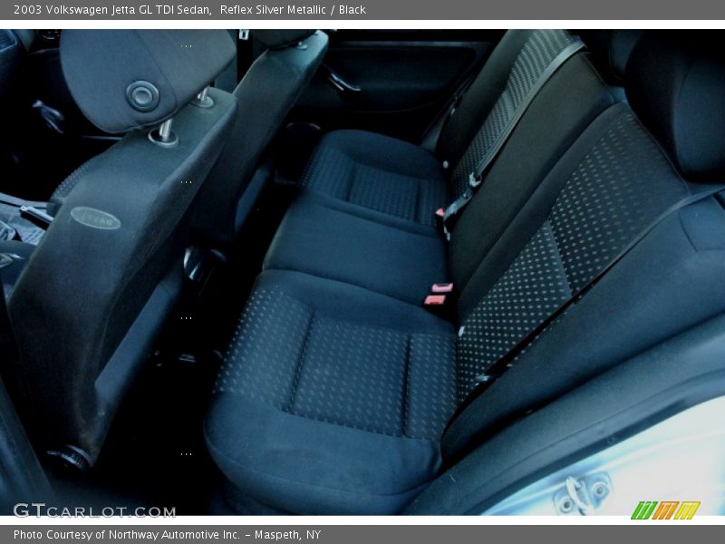 Reflex Silver Metallic / Black 2003 Volkswagen Jetta GL TDI Sedan