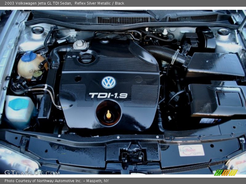  2003 Jetta GL TDI Sedan Engine - 1.9 Liter TDI SOHC 8-Valve Turbo-Diesel 4 Cylinder