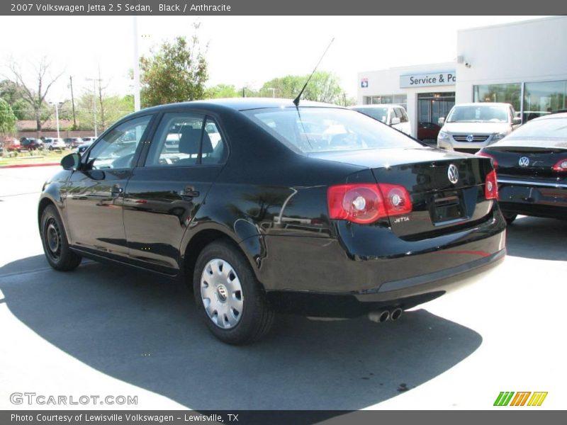 Black / Anthracite 2007 Volkswagen Jetta 2.5 Sedan