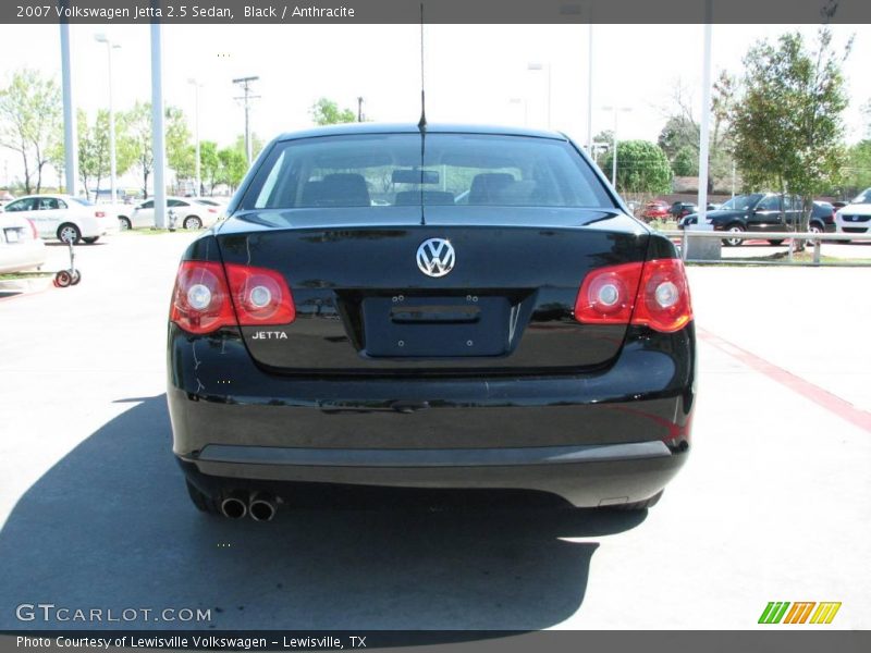 Black / Anthracite 2007 Volkswagen Jetta 2.5 Sedan