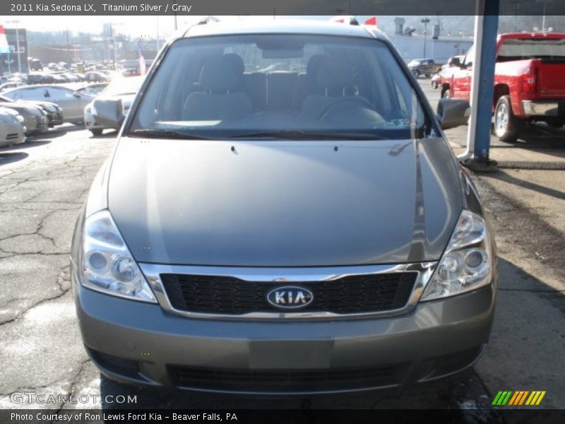 Titanium Silver / Gray 2011 Kia Sedona LX