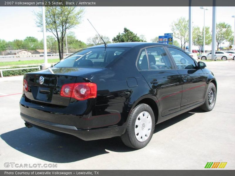 Black / Anthracite 2007 Volkswagen Jetta 2.5 Sedan