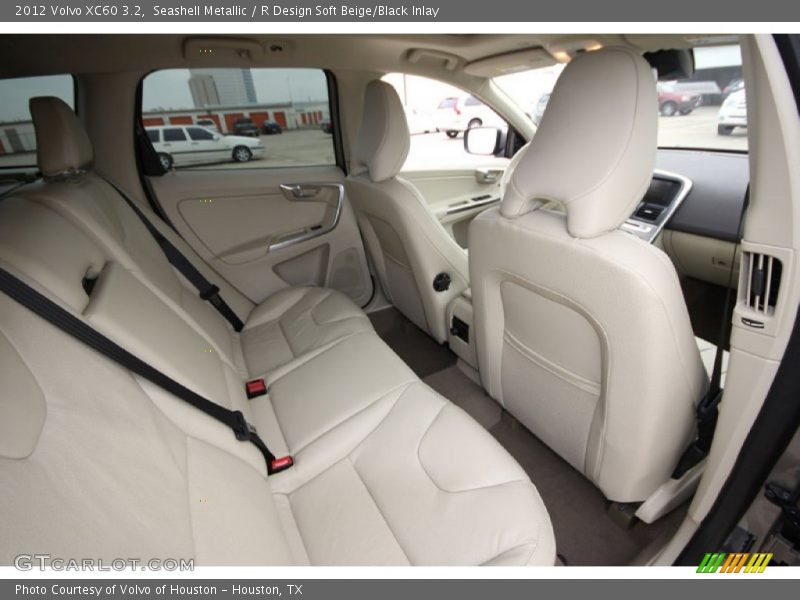 Seashell Metallic / R Design Soft Beige/Black Inlay 2012 Volvo XC60 3.2