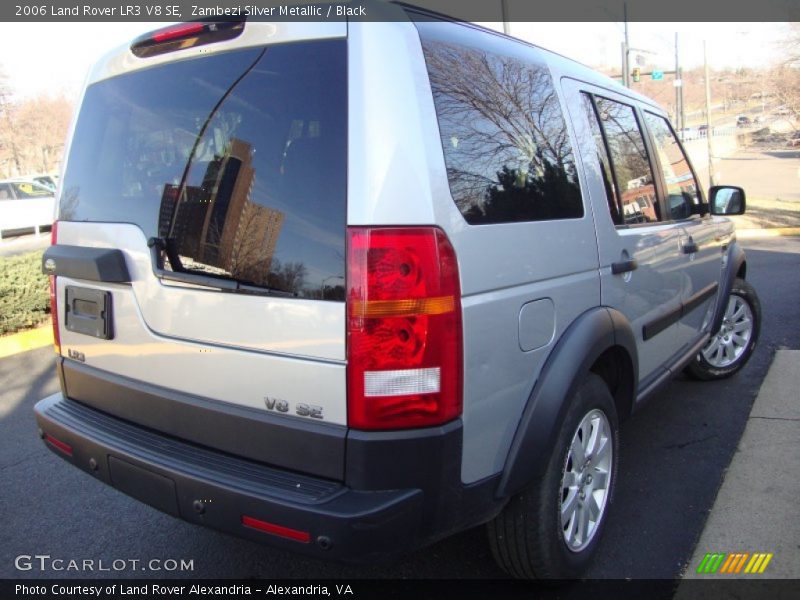 Zambezi Silver Metallic / Black 2006 Land Rover LR3 V8 SE