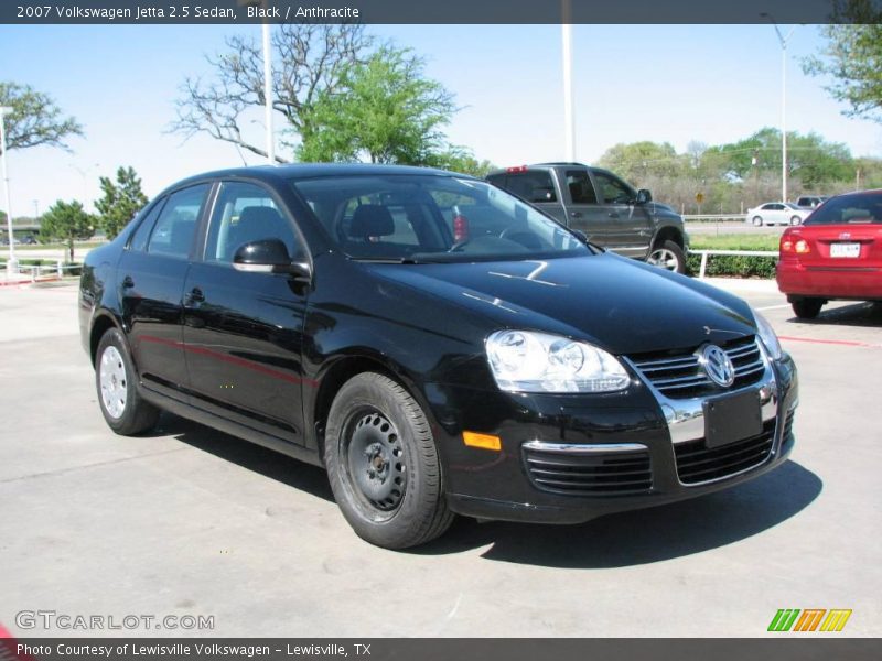 Black / Anthracite 2007 Volkswagen Jetta 2.5 Sedan