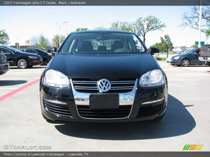 Black / Anthracite 2007 Volkswagen Jetta 2.5 Sedan