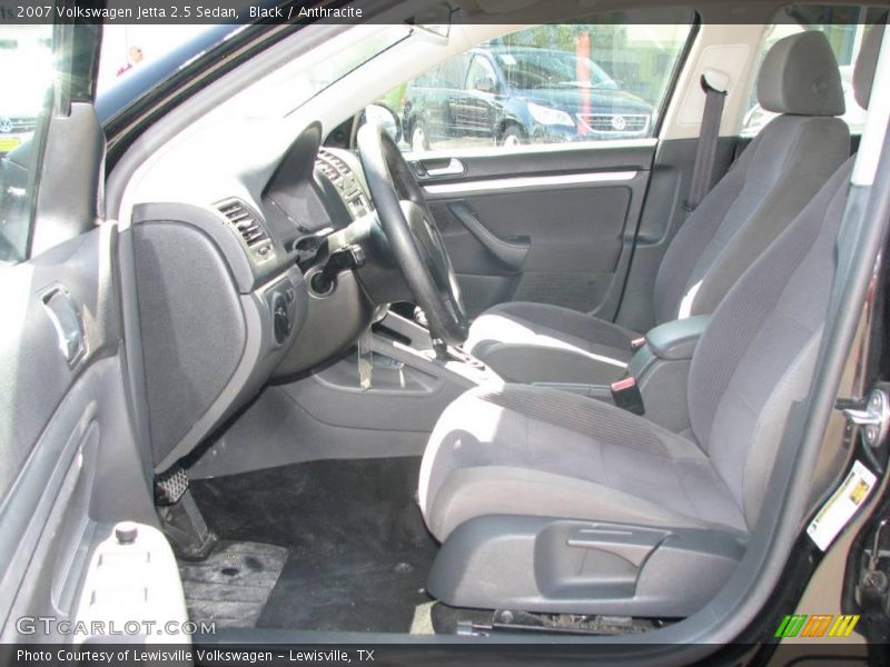 Black / Anthracite 2007 Volkswagen Jetta 2.5 Sedan