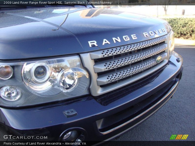 Santorini Black / Almond/Nutmeg 2009 Land Rover Range Rover Sport HSE