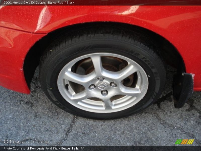 Rallye Red / Black 2001 Honda Civic EX Coupe
