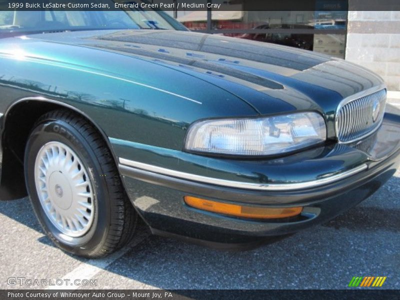 Emerald Green Pearl / Medium Gray 1999 Buick LeSabre Custom Sedan