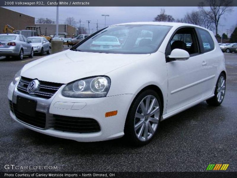 Candy White / Anthracite 2008 Volkswagen R32