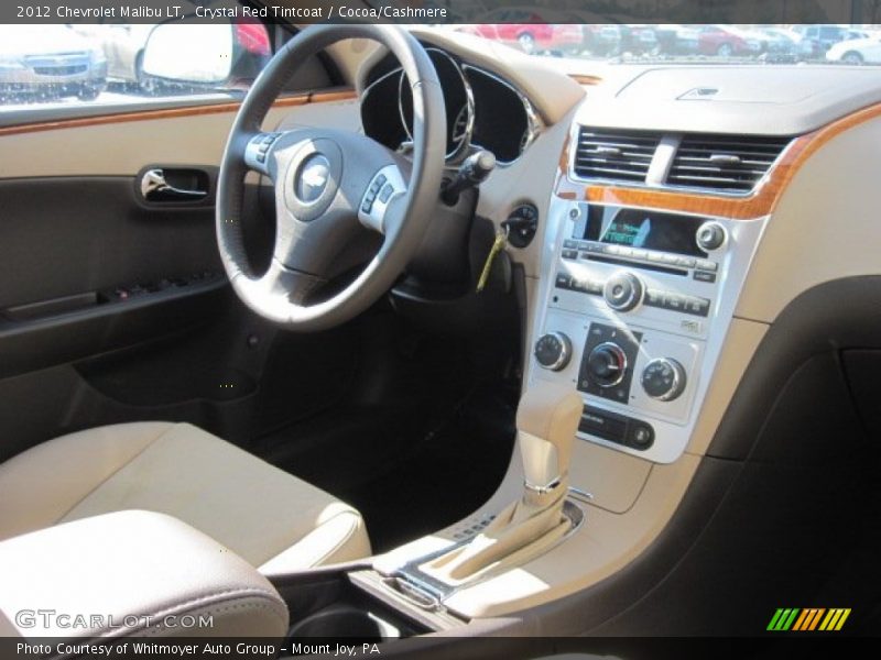 Crystal Red Tintcoat / Cocoa/Cashmere 2012 Chevrolet Malibu LT