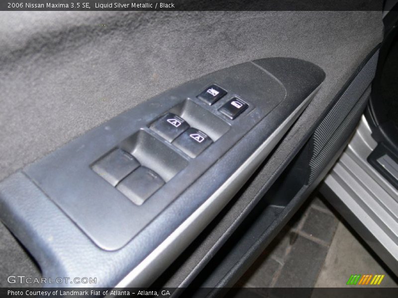 Liquid Silver Metallic / Black 2006 Nissan Maxima 3.5 SE