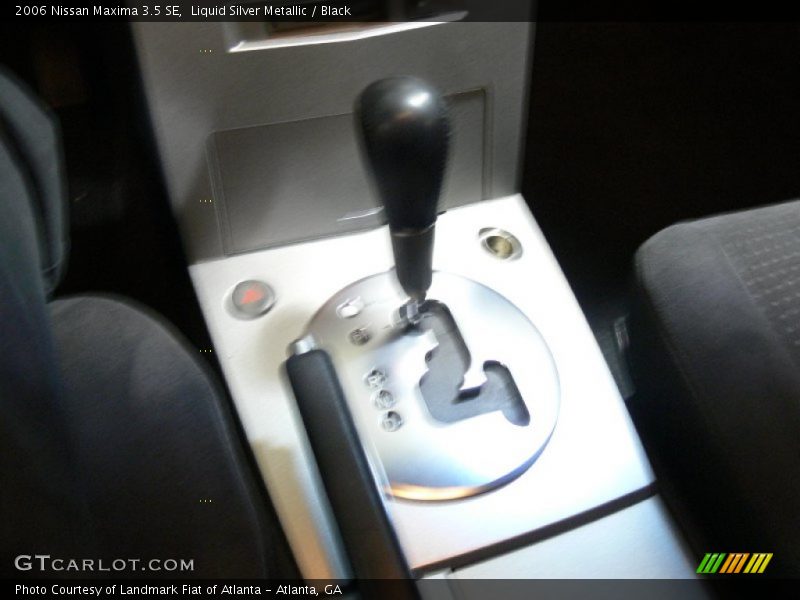 Liquid Silver Metallic / Black 2006 Nissan Maxima 3.5 SE