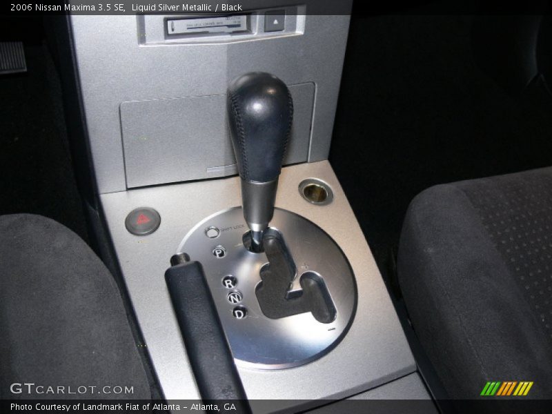 Liquid Silver Metallic / Black 2006 Nissan Maxima 3.5 SE