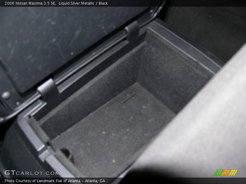 Liquid Silver Metallic / Black 2006 Nissan Maxima 3.5 SE