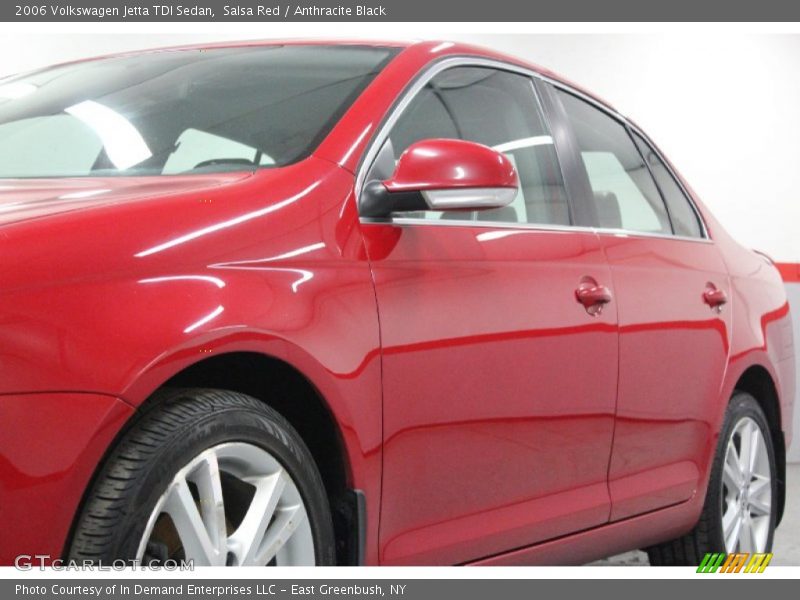 Salsa Red / Anthracite Black 2006 Volkswagen Jetta TDI Sedan