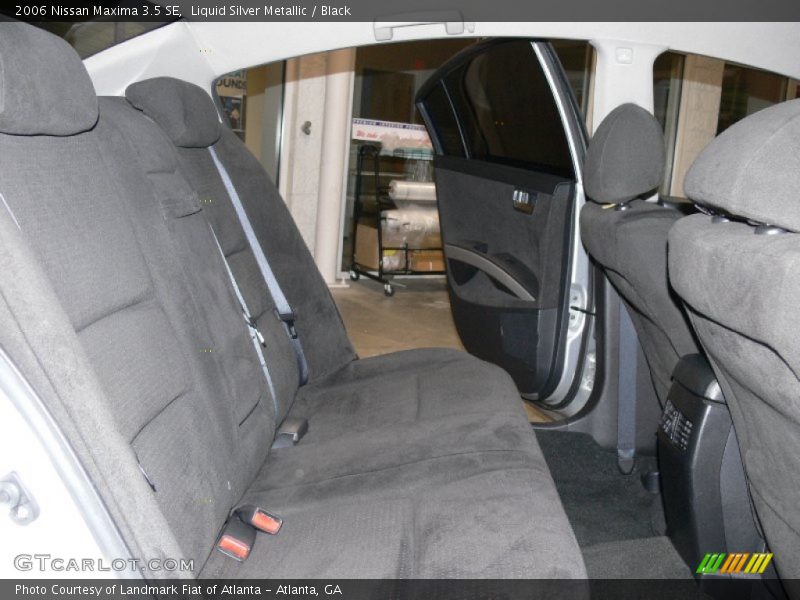 Liquid Silver Metallic / Black 2006 Nissan Maxima 3.5 SE