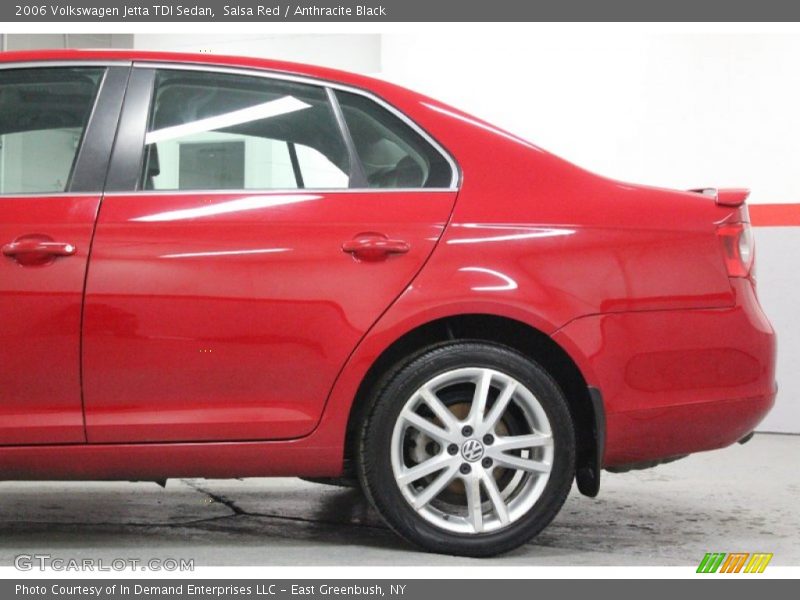 Salsa Red / Anthracite Black 2006 Volkswagen Jetta TDI Sedan