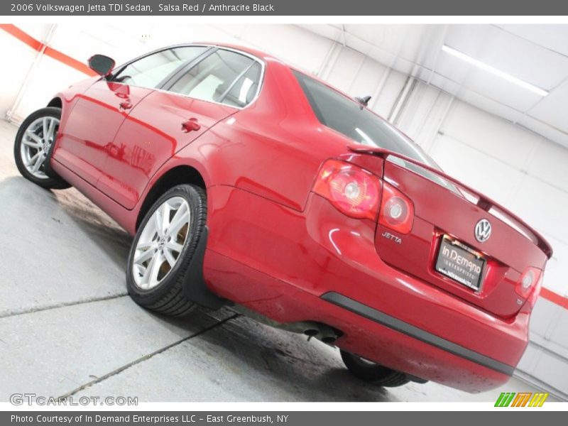 Salsa Red / Anthracite Black 2006 Volkswagen Jetta TDI Sedan