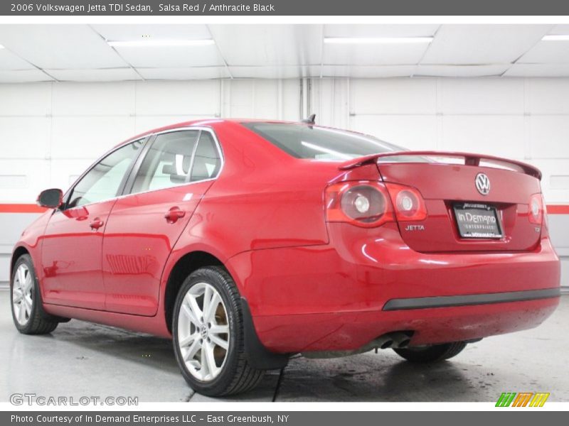 Salsa Red / Anthracite Black 2006 Volkswagen Jetta TDI Sedan