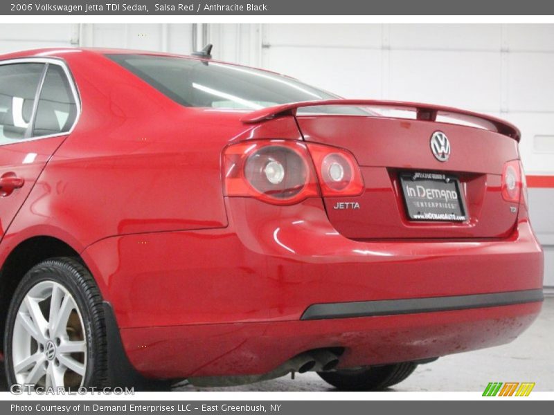 Salsa Red / Anthracite Black 2006 Volkswagen Jetta TDI Sedan