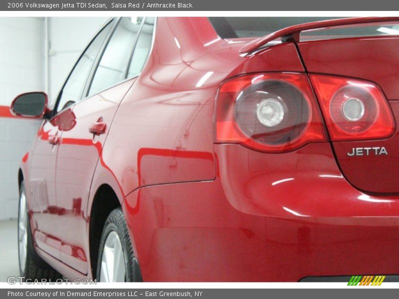Salsa Red / Anthracite Black 2006 Volkswagen Jetta TDI Sedan