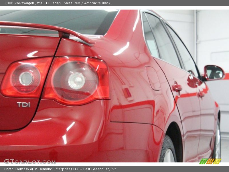 Salsa Red / Anthracite Black 2006 Volkswagen Jetta TDI Sedan