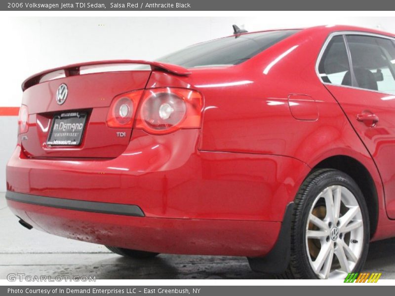 Salsa Red / Anthracite Black 2006 Volkswagen Jetta TDI Sedan