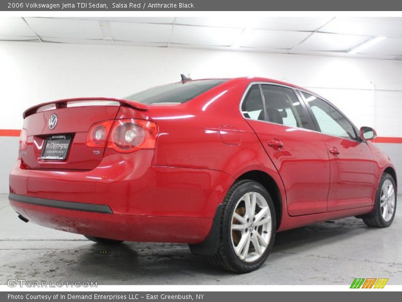 Salsa Red / Anthracite Black 2006 Volkswagen Jetta TDI Sedan