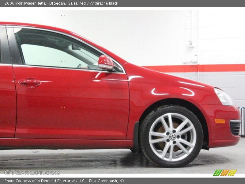 Salsa Red / Anthracite Black 2006 Volkswagen Jetta TDI Sedan
