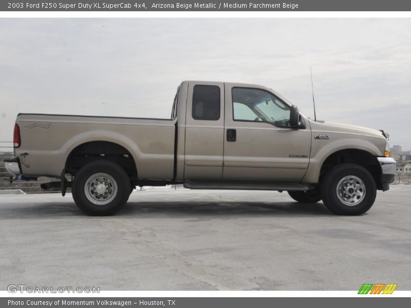 2003 F250 Super Duty XL SuperCab 4x4 Arizona Beige Metallic