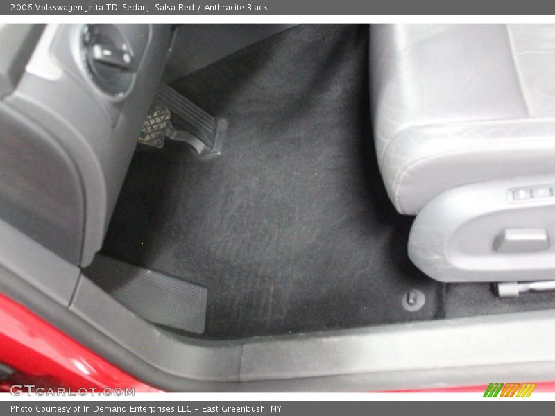 Salsa Red / Anthracite Black 2006 Volkswagen Jetta TDI Sedan