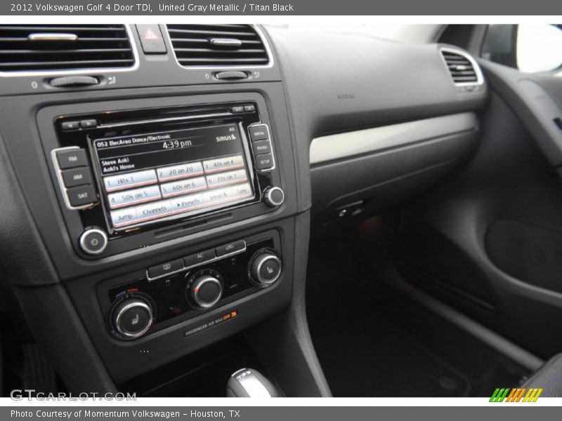 United Gray Metallic / Titan Black 2012 Volkswagen Golf 4 Door TDI